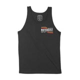 Asbury Park Motorbike Racing Club Tank Top in Black - front view