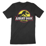 Asbury Park Dino Park T-Shirt in Black - back view