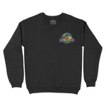 Asbury Park Dino Park Pride Crewneck in Black - front view