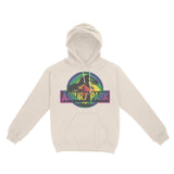 Asbury Park Dino Park Pride Hoodie in Natural - front view