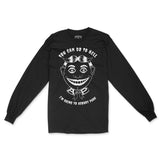 Asbury Park Tillie Go To Hell Longsleeve in Black - front view