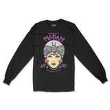 Asbury Park Madam Marie Longsleeve in Black - front view