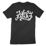 Asbury Park Script 1874 T-Shirt in Black - back view