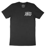 Asbury Park Script 1874 T-Shirt in Black - front view