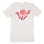 Asbury Park Foam Shaka T-Shirt in Vintage - back view