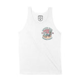Asbury Park Beach Please Tank Top in White - front view