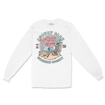 Asbury Park Beach Please Longsleeve in White - front view