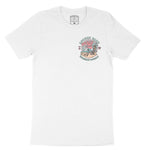 Asbury Park Beach Please T-Shirt in White - front view