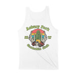 Asbury Park Cannabis Club Tank Top in White - back view