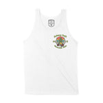Asbury Park Cannabis Club Tank Top in White - front view