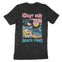 Asbury Park Beach Vibes T-Shirt in Black - back view