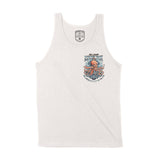 Asbury Park Octopus Captain Tank Top in Vintage - front view