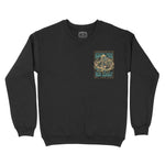 Asbury Park Enchanted Octopus Crewneck in Black - front view