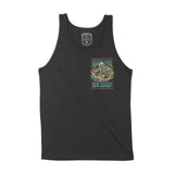 Asbury Park Enchanted Octopus Tank Top in Black - front view