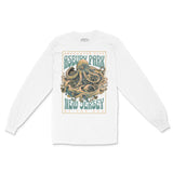 Asbury Park Enchanted Octopus Longsleeve in White - front view