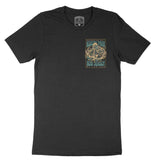 Asbury Park Enchanted Octopus T-Shirt in Black - front view
