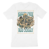 Asbury Park Enchanted Octopus T-Shirt in White - back view