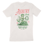 Asbury Park Saddles Mermaid T-Shirt in Vintage - back view