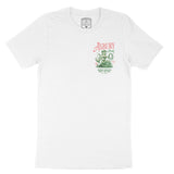 Asbury Park Saddles Mermaid T-Shirt in White - front view
