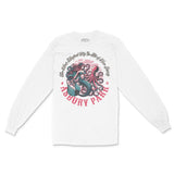 Asbury Park Magical Mermaid Longsleeve in White - front view
