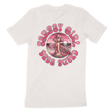 Asbury Park Jersey Girl Surf Squad T-Shirt in Vintage - back view