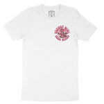 Asbury Park Jersey Girl Surf Squad T-Shirt in White - front view