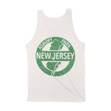 Asbury Park New Jersey State Tank Top in Vintage - back view