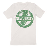Asbury Park New Jersey State T-Shirt in Vintage - back view
