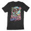 Asbury Park Surf Skeleton T-Shirt in Black - back view