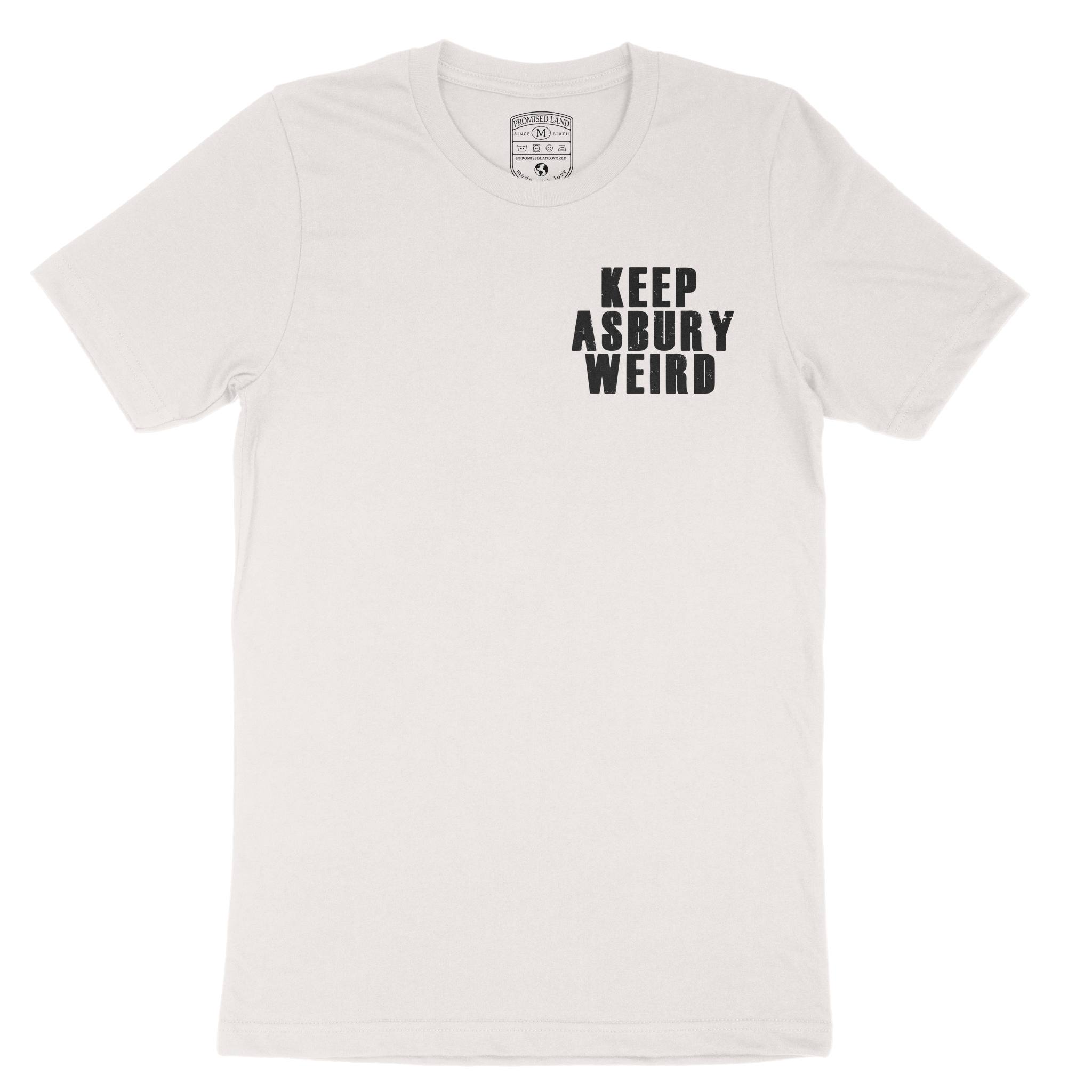 Asbury Park Keep Asbury Weird T-Shirt in Vintage - front view