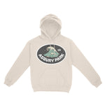 Asbury Park Wave Oval Hoodie in Natural - front view