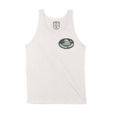 Asbury Park Wave Oval Tank Top in Vintage - front view