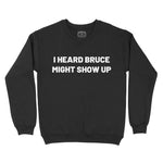 Asbury Park Crewneck in Black - front view